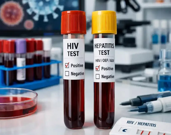 غربالگری HIV و هپاتیت ویروسی